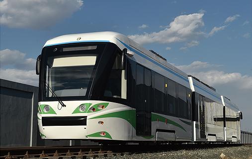 燃料电池超级电容混合动力100%低地板有轨电车