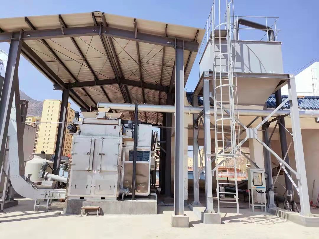 公司承接霍尔果斯污水处理厂污泥干化项目