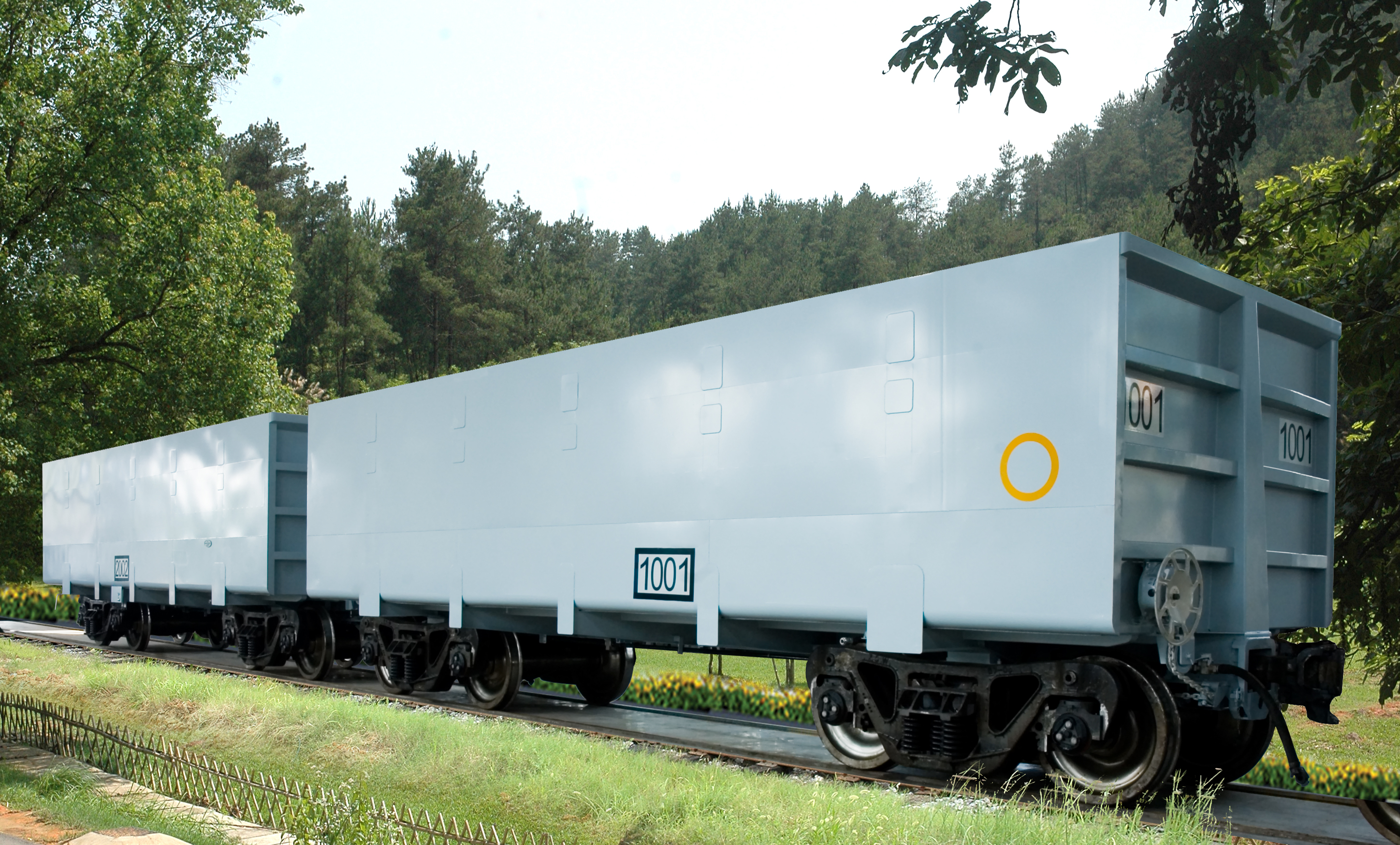 40t Axle Load Roy Hill Open Hopper Car for Ore